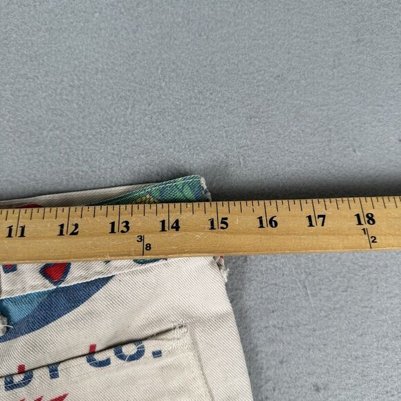 70s Jim Dandy Hominy Grits Flared Pants 30x30 Feed Sack Novelty - Picture 15 of 16